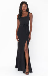 Paris Gown ~ Black Stretch