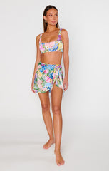 Lido Ruffle Sarong ~ Flower Shop