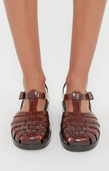 Melissa Possession Jelly Sandal ~ Brown