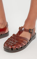Melissa Possession Jelly Sandal ~ Brown