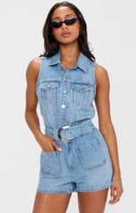 Rancho Mirage Romper ~ Hailstorm
