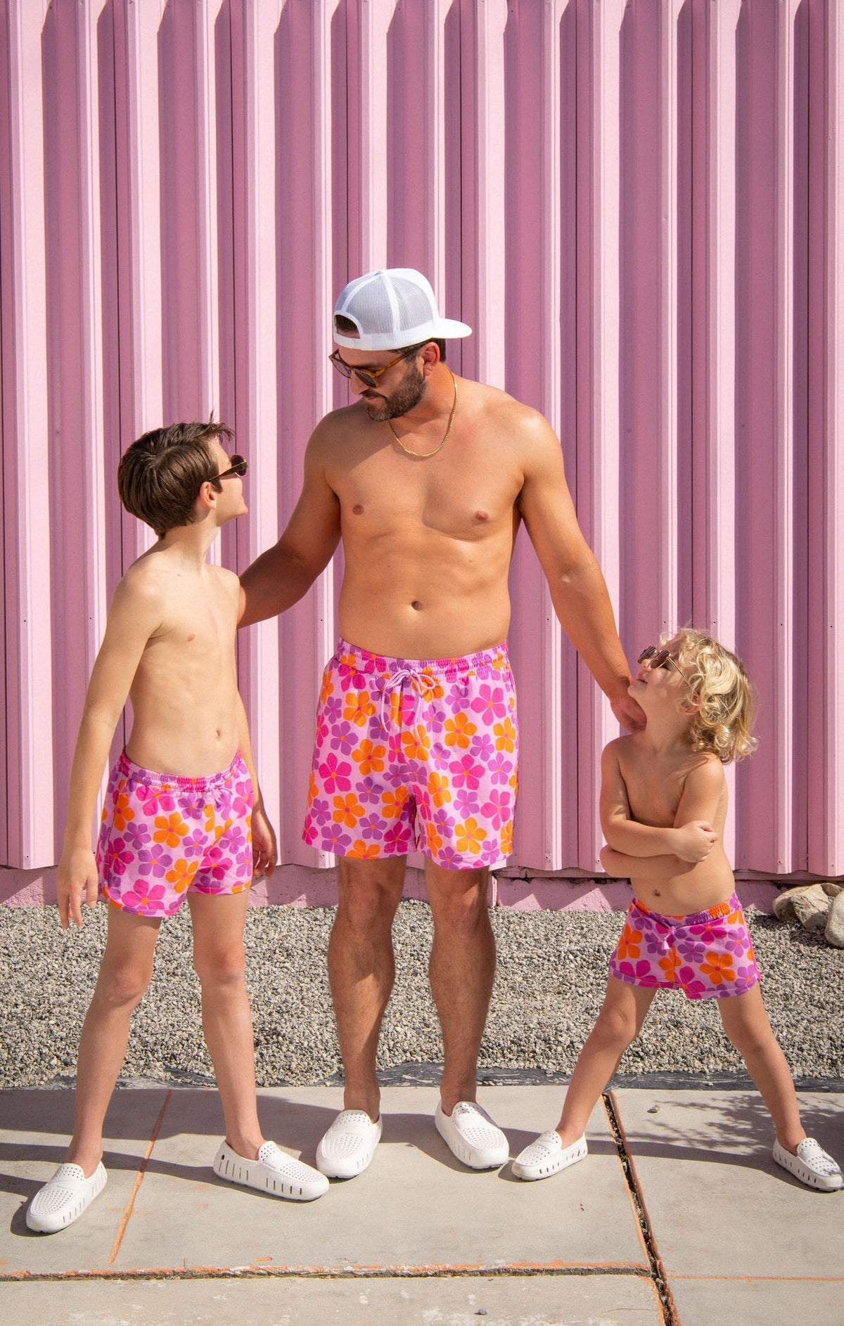 Man Mu Trunks ~ Pink Daisy