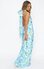 Lisa Maxi Dress ~ Cottage Floral Blue