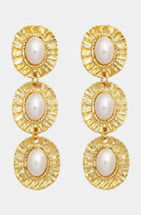 Petit Moments Providence Earrings ~ Gold
