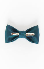 Range Kids Bow Tie ~ Emerald Green Solid
